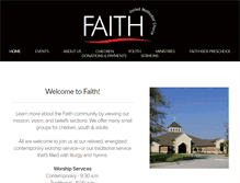 Tablet Screenshot of faithumcspring.org